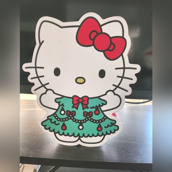 Hello Kitty | Wall Decor | Hello Kitty Christmas Treethemed Wall Decor | Poshmark
